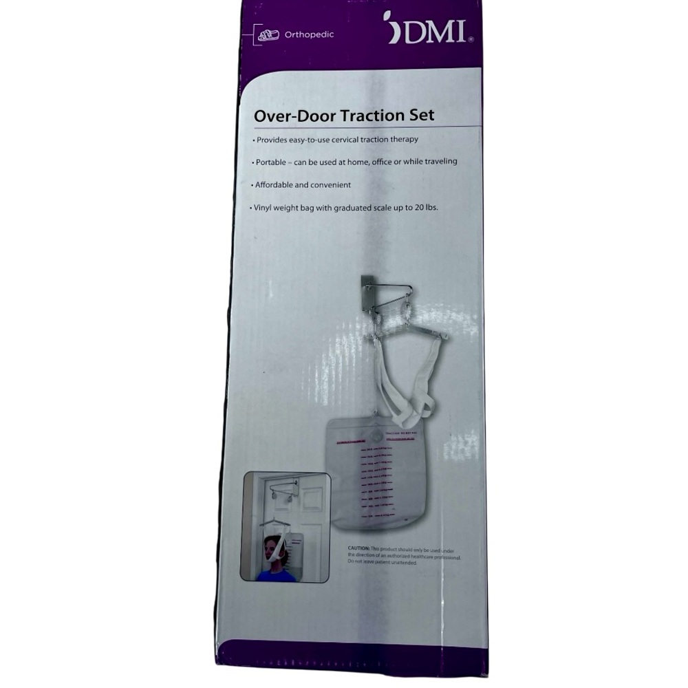 Mi Over-Door Traction Set - Purple and White